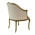 Luxury Pierre Armchair - Galimberti Nino 3D model small image 2