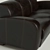 Executive Leather Office Sofa 3D model small image 2