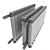 Harmony Radiator: Efficient and Stylish Heating Solution 3D model small image 3