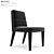 Vibrant Elana Side Chair: Modern Elegance for Any Space 3D model small image 1