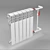 Efficient Bimetal Radiator 3D model small image 1