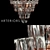Bottle Stacked Chandelier 3D model small image 2