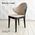 Elegant Longhi Miss Chair: Perfect Balance of Style and Comfort 3D model small image 1