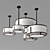 Elegant Ceiling Light 3D model small image 1