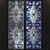 Elegant Stained Glass Set 3D model small image 3