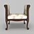 Amadeus Single Seat Banquette 3D model small image 2