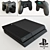 Sony PS4 Gaming Console 3D model small image 1