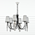 Lumi Ethnic Chandelier: Exquisite Illumination 3D model small image 2