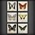 Butterfly Bliss: Collection of Exquisite Art 3D model small image 3