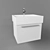 DURAVIT XL6044: Sleek and Spacious Suspension 3D model small image 2