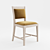 Elegant Dining Chair Set 3D model small image 1