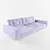Contemporary Bonaldo Avarit Sofa 3D model small image 2
