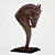 Elegant Horse Sculpture 2011 3D model small image 1