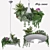 Plantable Lamp: Babylon Greenery 3D model small image 1