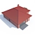 Modern ABS House Blueprint 3D model small image 3