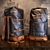 Dakota Vintage Travel Backpack 3D model small image 1