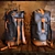 Dakota Vintage Travel Backpack 3D model small image 2