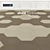 Shaw Hexagon Linear Carpet Tiles 3D model small image 1