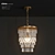 Elegant Mia 14 Pendant Light 3D model small image 1