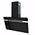 Jetair Viki Kitchen Hood: Efficient and Stylish 3D model small image 1