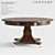 Century Metro Luxe Radial Dining 3D model small image 1