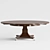 Century Metro Luxe Radial Dining 3D model small image 2