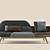 Modern TAO Sofa: Sleek & Stylish 3D model small image 2