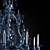 Exquisite Taif Chandelier by Barovier&Toso 3D model small image 2