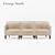 Georgesmith Virginie Sofa: Elegant and Versatile 3D model small image 1