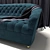 Elegant Tufted Sofa: Luxury for Interiors 3D model small image 2