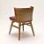 Elegant Lindha Chair: Modern Comfort 3D model small image 2