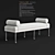 Taylor King Brunswick King Bench 3D model small image 2