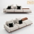 Relax in Bliss: Sofa Let It Be 3D model small image 1