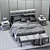 Luxury Molteni&C Anton Bed - Elegant Design for Ultimate Comfort. 3D model small image 3