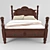 Bryant Dark Storage Bed 3D model small image 2