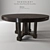 Sutton House Round Dining Table 3D model small image 1
