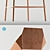 Contemporary Copper Stool: Blu Dot's Real Good Design 3D model small image 2