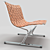 Vintage Luar Lounge Chairs - Ross Littel for ICF Italy 1965 3D model small image 2