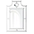 Elegant Colombo Mirror: Stunning Wall Décor 3D model small image 1