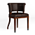 Elegant Classic Chair 3D model small image 1