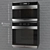 HotPoint Oven and Microwave Combo 3D model small image 1