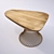 Sleek UFO Dining Table 3D model small image 3