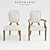 Luxurious Soho Bernhard Armchair 3D model small image 1