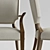 Luxurious Soho Bernhard Armchair 3D model small image 3