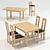 Sleek Dining Table: Modern Kitchen Essential 3D model small image 1