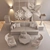 Eichholtz Decor Set: Sofa, Coffee Table, Lighting & more 3D model small image 3