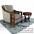 Keagan Chair: The Ultimate in Comfort 3D model small image 1