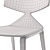 Italian Design Saya Chair 3D model small image 3