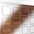 Classic Style Wooden Wall Panels 3D model small image 3