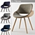 Chic LaPaloma Armchair: Elegant Design & Max Comfort 3D model small image 1
